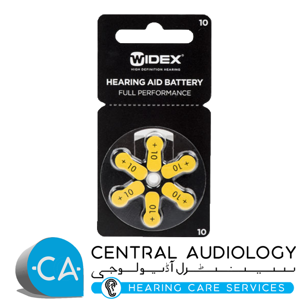 Widex Size 10 Hearing Aid Batteries Central Audiology